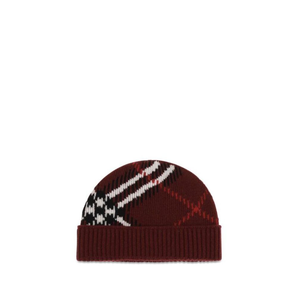 Burberry Bordeaux Cashmere Women's Beanie